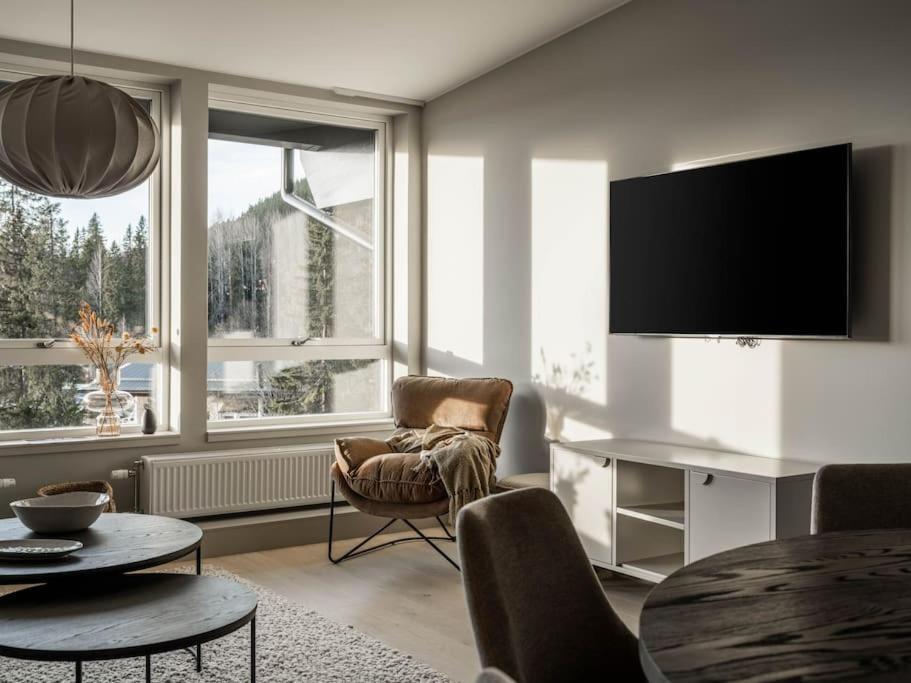 Chic Are Apt For 6 Ski-In-Ski-Out With Sauna エクステリア 写真