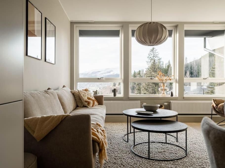 Chic Are Apt For 6 Ski-In-Ski-Out With Sauna エクステリア 写真